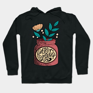 Believe in Yourself Ink Illustration Hoodie